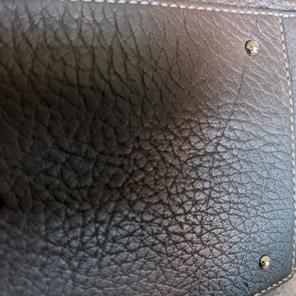 Tod's handbag brownish grey uncommon color sophisticated look - Picture 9 of 10